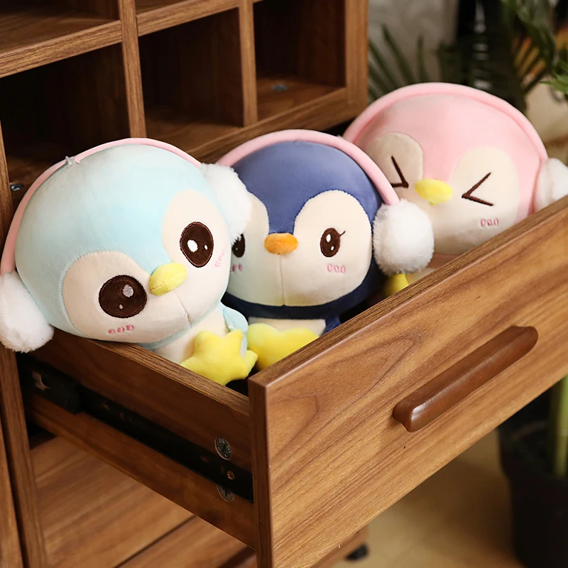 Hot Huggable Nice Super Soft Penguin Plush Toy Cute Cartoon Animal  Stuffed Doll Girls Lovers Valentine's Gifts Sofa Pillows