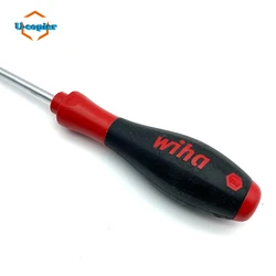 Wiha WLXY-2209 Screwdriver 5.5mm Deep Hole Sleeve 125mm Screw for Xerox With Strong Magnetic Red Scrediver