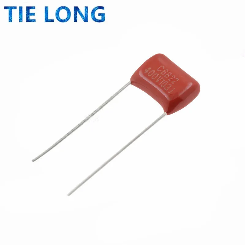 

10PCS 400V103J 0.01UF 10NF 103 400V Pitch 10MM CBB Polypropylene film capacitor