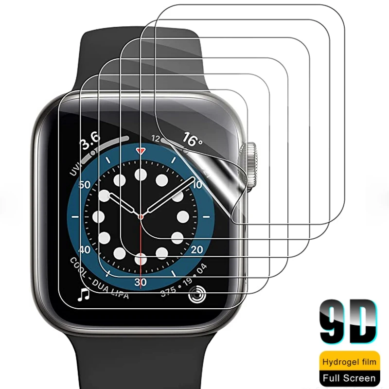 

Screen Protector Clear Full Protective Film for Apple Watch 9 8 7 6 SE 5 4 41MM 45MM 40MM 44MM Not Glass for IWatch 3 38MM 42MM