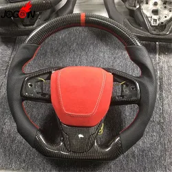 Accessories Replacement Carbon Fiber Steering Wheel For Civic Type R 2016 2017 2018 2019 Car styling