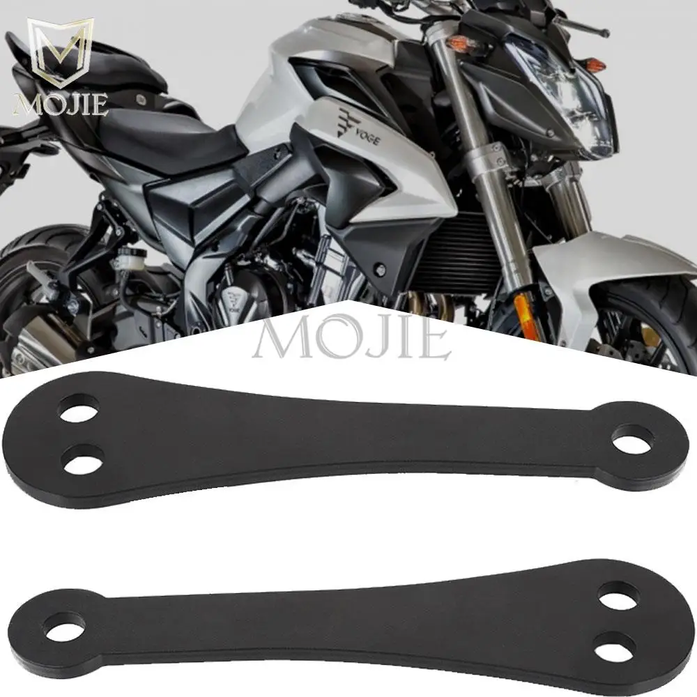 FOR Loncin Voge 500R 500DS 300R 300AC 650DS Stain Steel Motorcycle Parts Lowering Link Kit Frame Height Adjustment Accessories