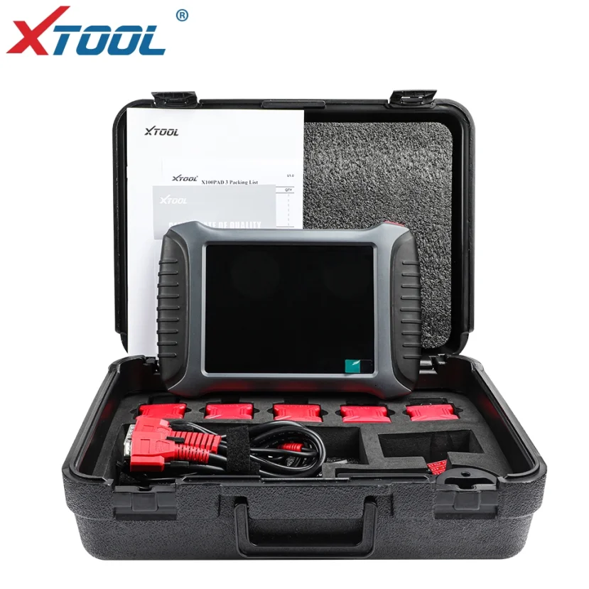 XTOOL X100 PAD3 SE professional OBD2 Key programmer with full systems diagnosis scanner tools free update online without KC100