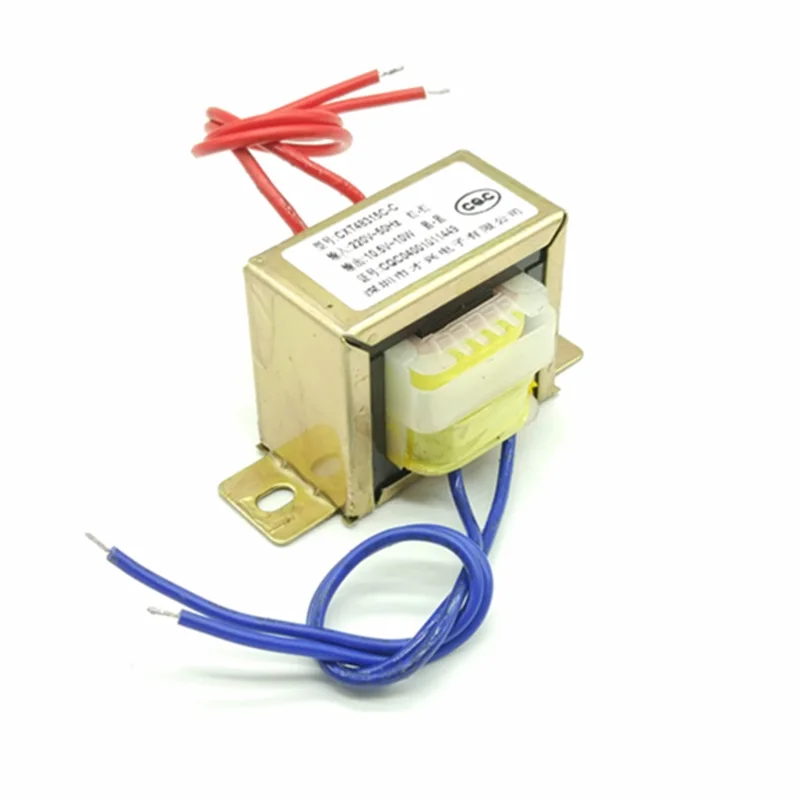 EI type / transformer 220V to 10.5V 10W EI48 power transformer AC 1A 1000mA