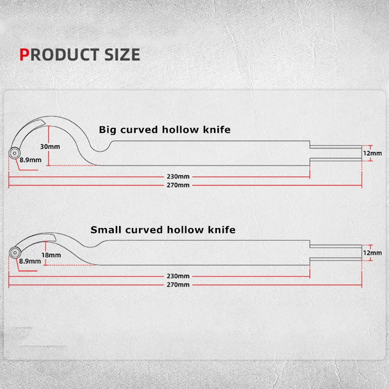 Wood Rotary Hollow Turning Tool With Carbide Alloy Insert Cutter Aluminum Alloy Handle For Lathe Cutter Turning Tools