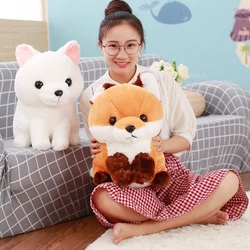 1PC 40CM suave lindo cola larga zorro juguete de felpa de peluche de juguete muñeca de moda Kawaii regalo para niños cumpleaños regalo tienda de decoración de casa