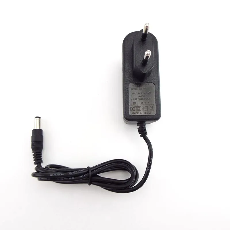 Ca 100-240V cc 16.8V 1a 5.5*2.5mm adattatore di alimentazione per caricabatterie per batteria al litio 18650 US EU Plug CCTV Camera di ricarica