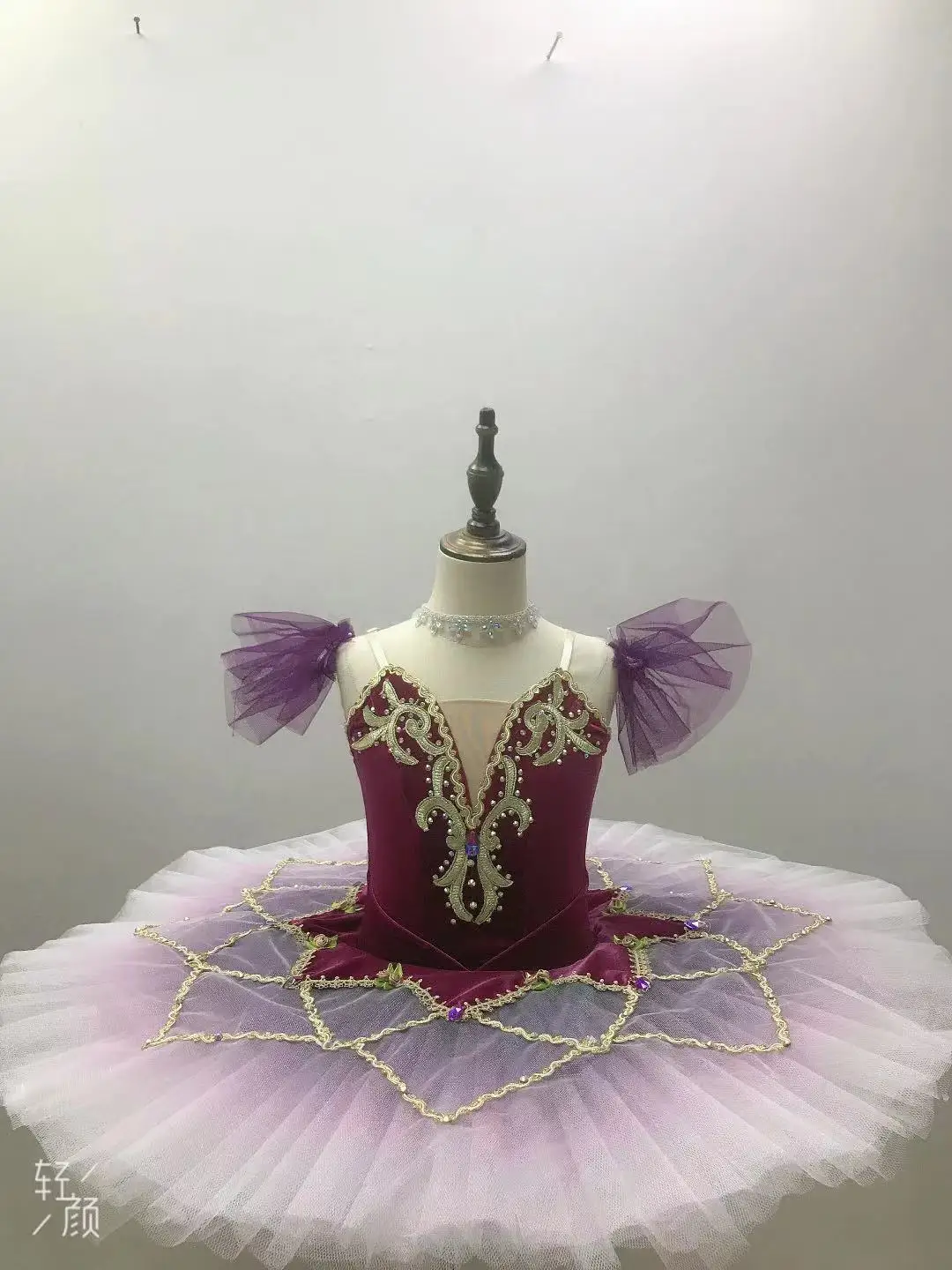 New Ballet  skirt Professional classical Pancake Tutu costumes  Flower fairy dance dress