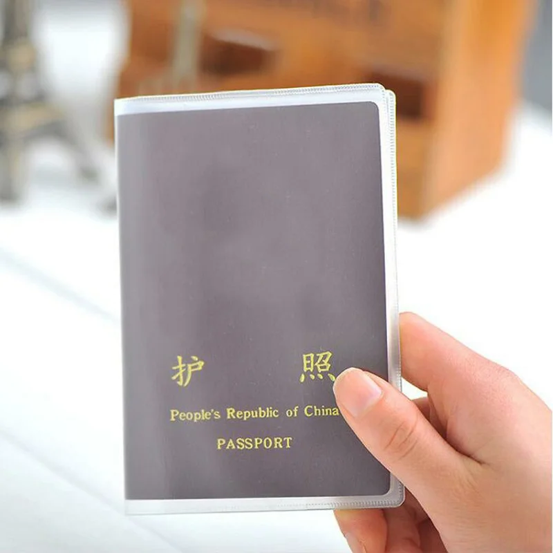 New arrival Silicone transparent waterproof dirt ID Card holders passport cover business card credit card bank card holders