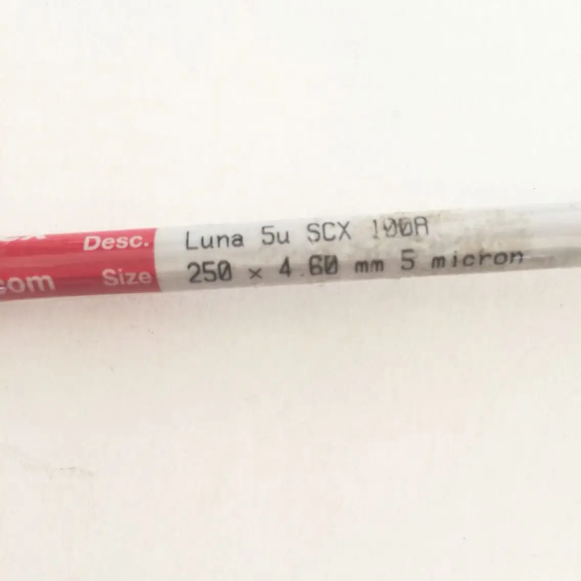 

For 00G-4398-E0 Phenommen Liquid Chromatography Column Luna SCX 250 * 4.6mm, 5um