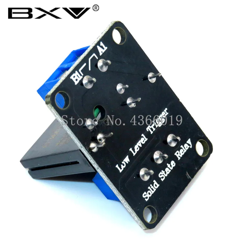 5V Relay 1 Channel SSR Low Level Solid State Relay Module 250V 2A For Arduino 1 Way SSR G3MB-202P