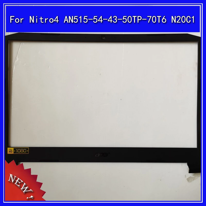 Laptop Front Bezel Frame Housing Cover for Acer Nitro4 AN515-54-43-50TP-70T6 N20C1 B Shell