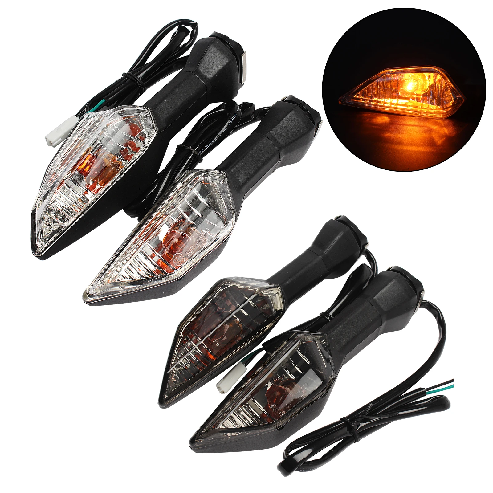 Turn Signal Indicator Light For Kawasaki VERSYS-X 300 17-20 NINJA 1000 650 400 300 250 SL 125 ZX-6R Motorcycle Accessory