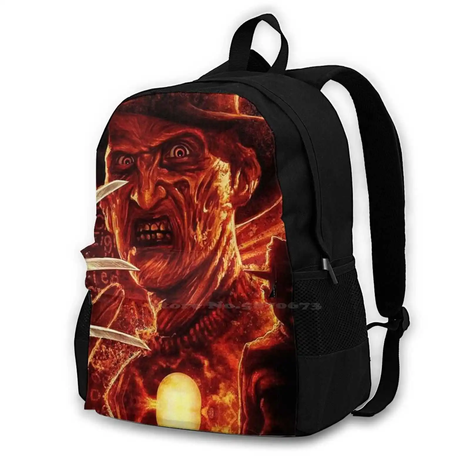 New Arrivals Unisex Bags Student Bag Backpack Freddie Krueger Horror