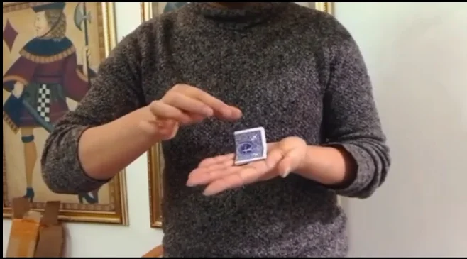 مطوية تغيير لون الخدع السحرية المرحلة عن قرب ماجيا بطاقات للعب البوكر الماجي Mentalism الوهم للتحايل الدعائم السحرة
