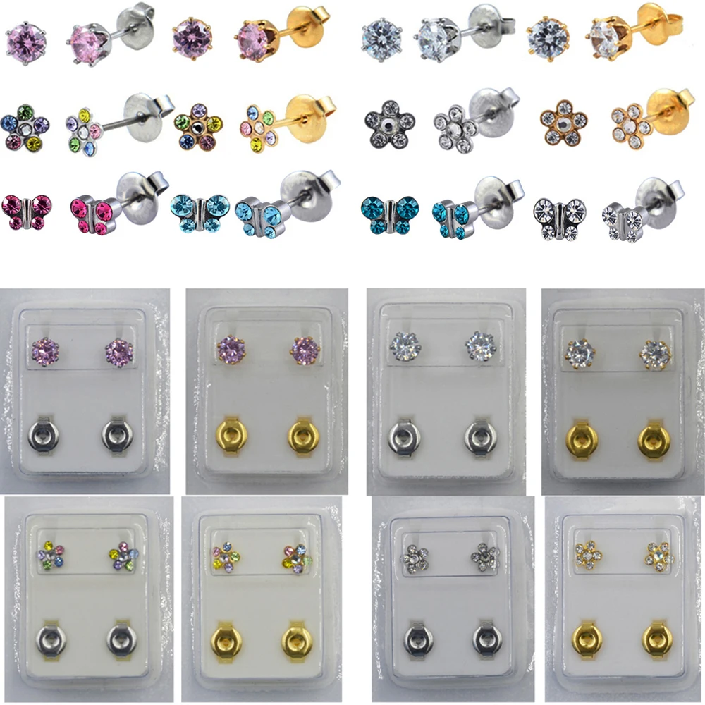 Pair Ear Studs Pier…