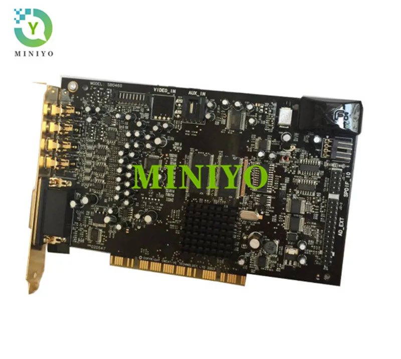 High Quality For disassemble Creative SB046A X-Fi Xtreme Gamer Fatallty 7.1 PCI sound card support XP Win 7/8/10 DTS