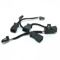 Auto Innen Handschuhfach/Fußraum/Tür/Kofferraum Licht Konverter Stecker Adapter Kabel für A1 A2 A3 A4 B8 A5 A6 C6 C7 A7 A8 Q3 Q5 Q7 TT