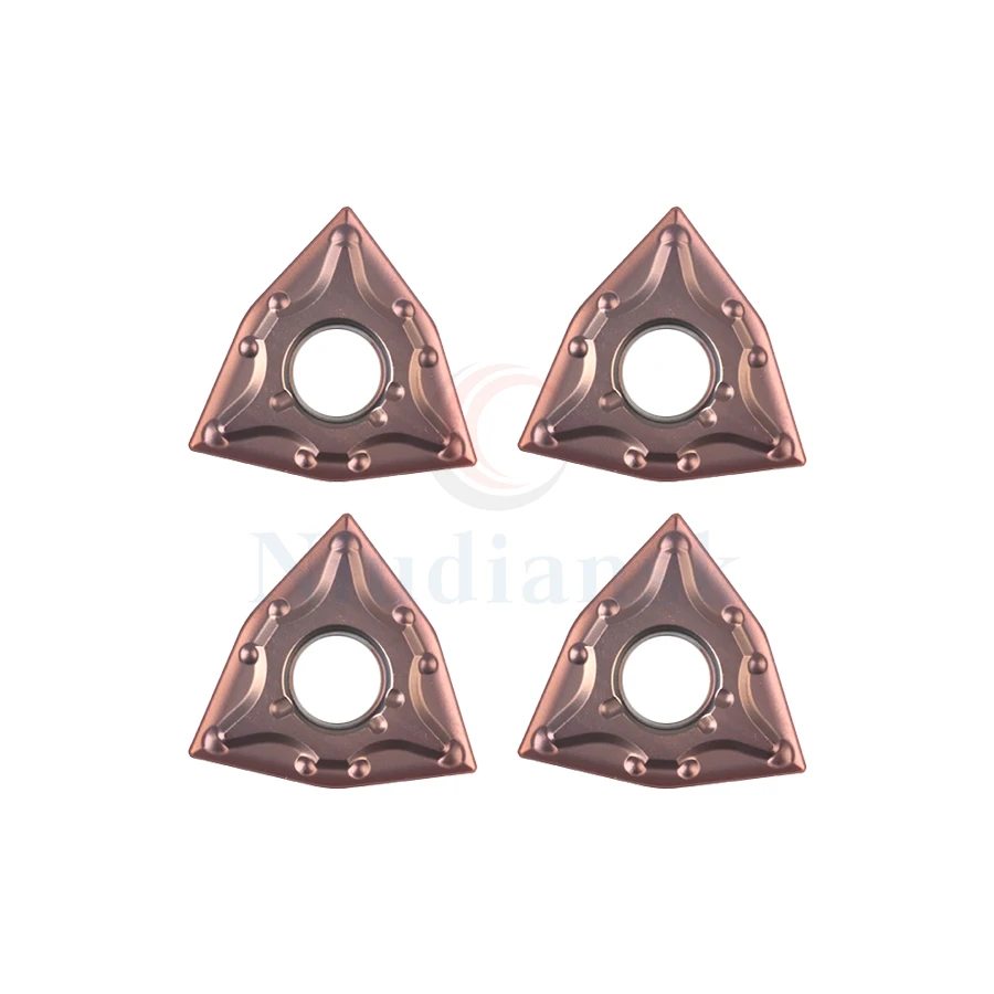 10 pz WNMG080404-MA LF6118 utensile da taglio esterno WNMG080408-MA LF6118 inserto in metallo duro utensile da tornio CNC utensile da tornio in acciaio inossidabile
