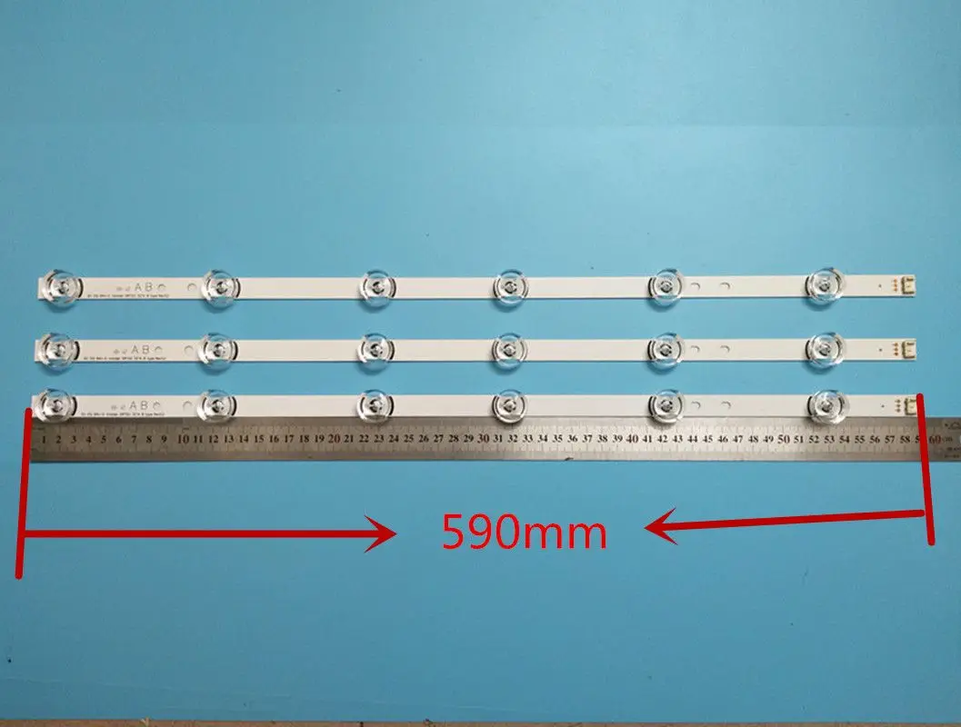 10 مجموعة = 30 قطاع قطاع led إلى lg 32lb 32lb 32lf5800 32lb5610 32lb lg it b uot a b inنوت k drt 3.0 32 6916l-1974a 1975a 6916l-2