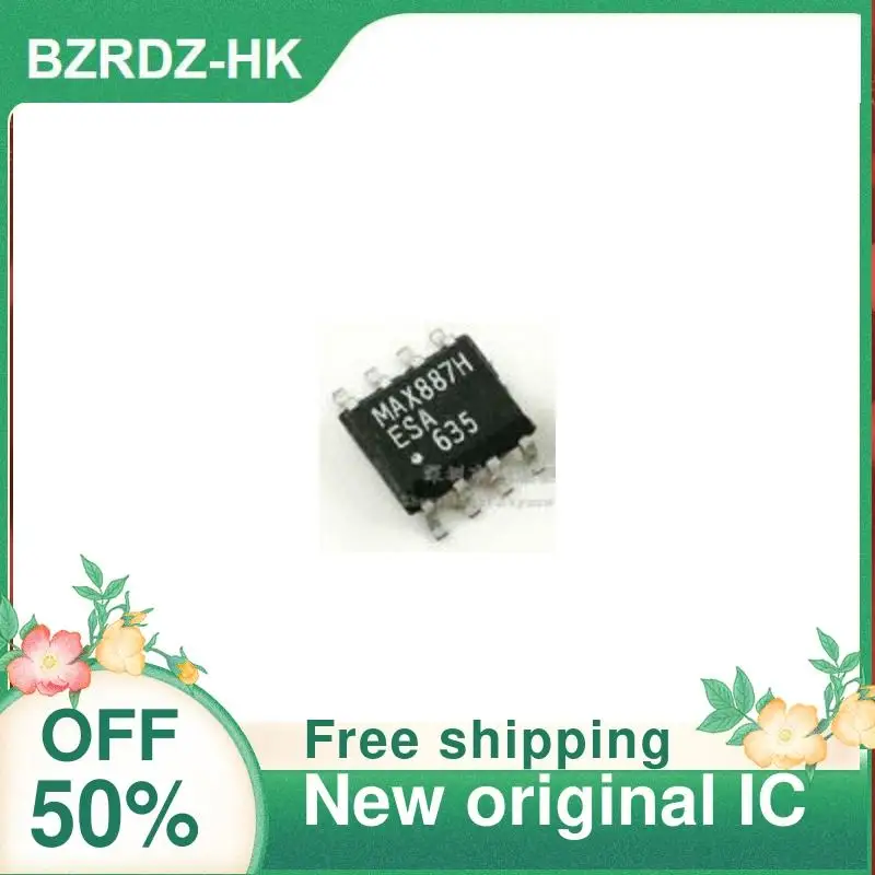 5ชิ้น MAX887HESA + T SOP-8 IC แบบใหม่ดั้งเดิม
