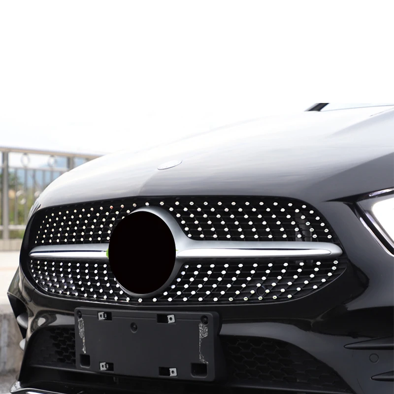 

For Mercedes Benz A GLA CLA Class W177 V177 H247 C117 W117 Car Air Intake Grille Decoration Sequin Starry Sky Net Trim Sequins