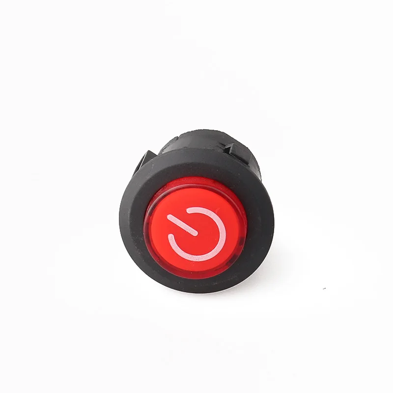 PBS-427ADSN-R Self-Locking Push Button Switch Red Self Return Momentary Electro…