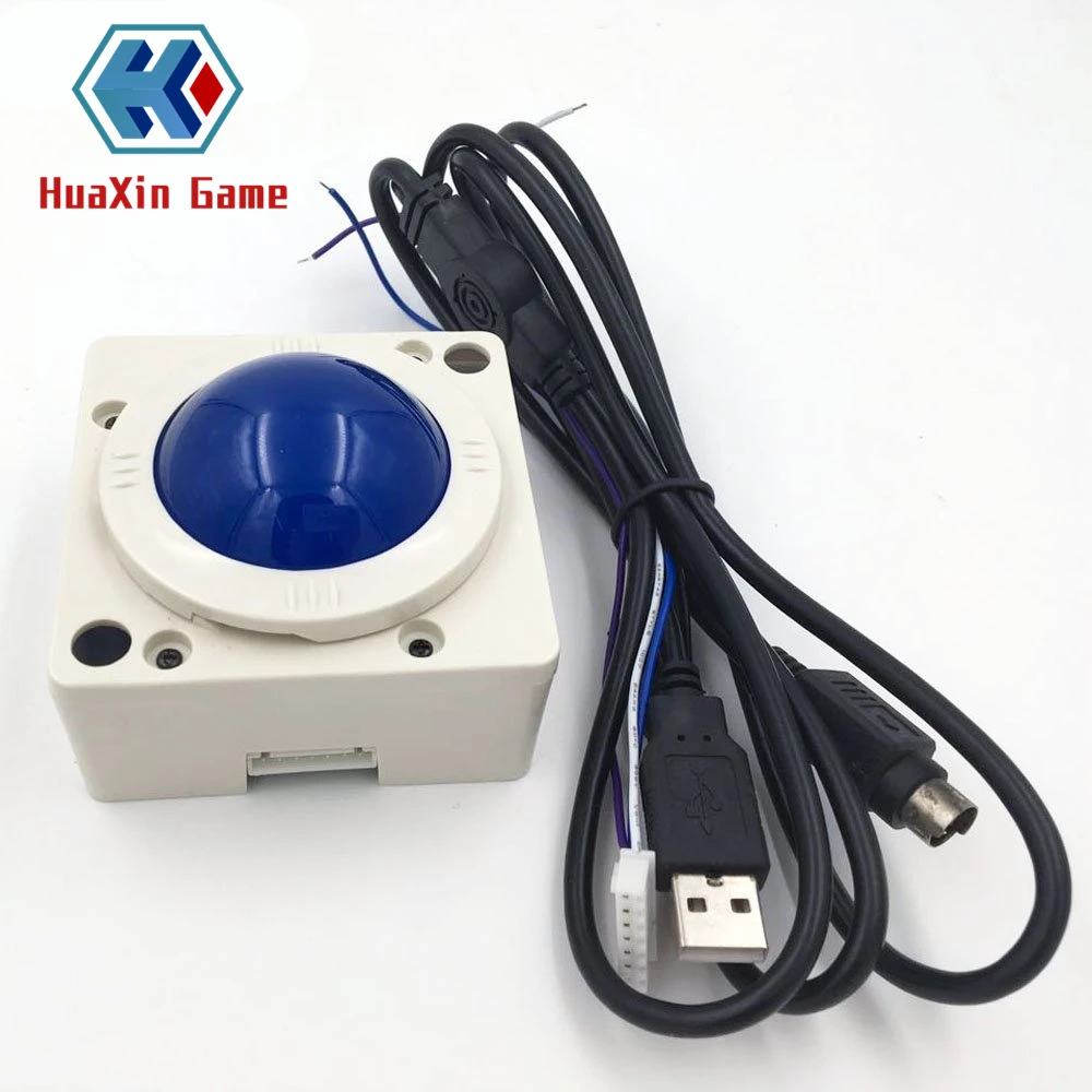 Round Trackball Mouse USB Connector for Jamma Arcade Games Machine Accessories, 60 in 1, 2