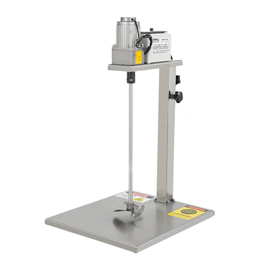 Misturador Elétrico com Display Digital Ajustável Agitador Sobrecarga Máquina de Mistura Paint Putty Cola Ink Lab Velocidade 15l 220v