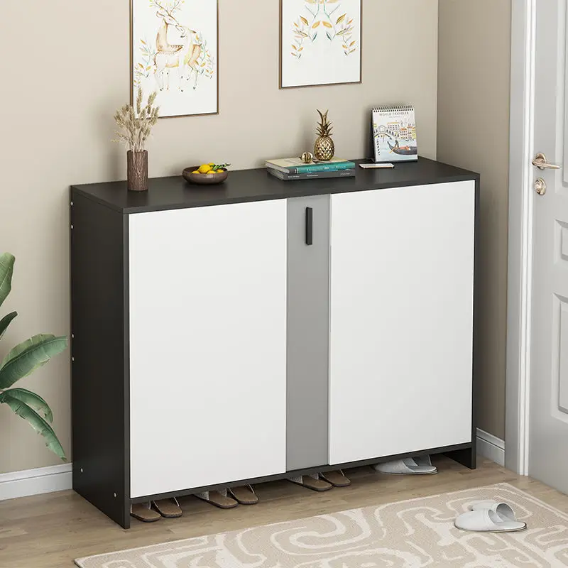 Meuble à Chaussures Intégré Moderne et Simple, Meuble de Rangement Multifonction T1, Grande Capacité, Europe