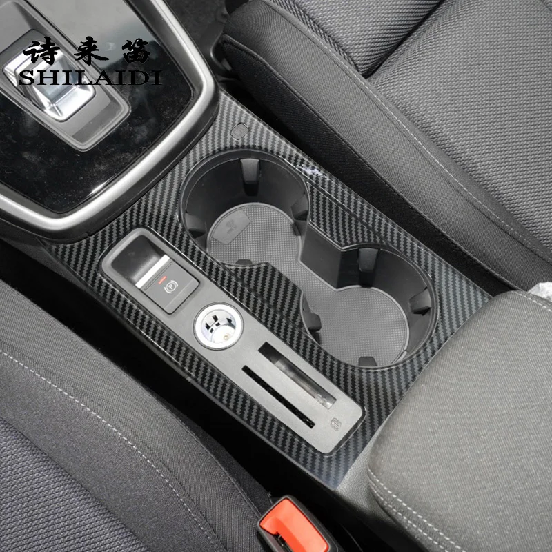 Car Styling For Audi A3 8Y 2021-2022 Black Carbon fiber Car Door handle armrest pull panel Decoration Covers Sticker Accessories