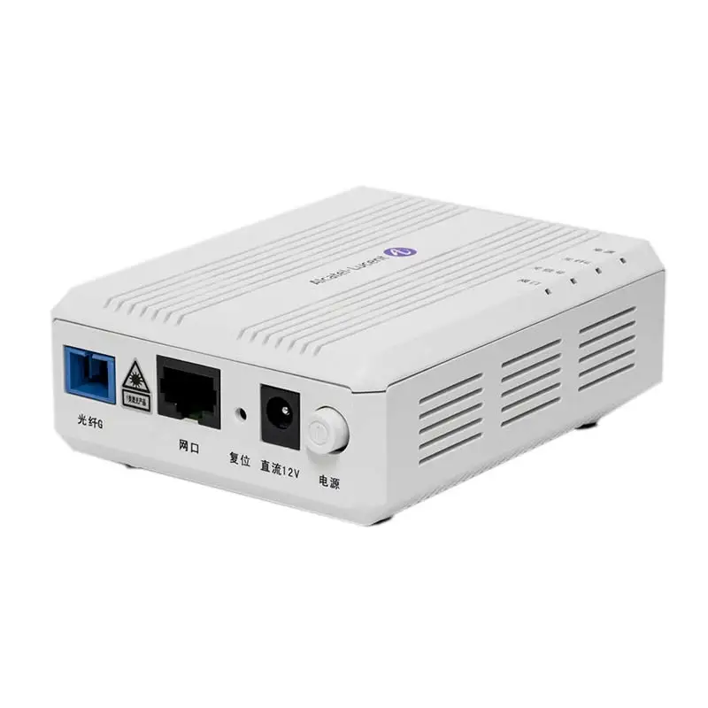 Original Alcatel Lucent Bell Gpon Onu I-010g With 1 Ge Ethernet Port, Sc/upc Input, English Vesion Passive Optical Fiber