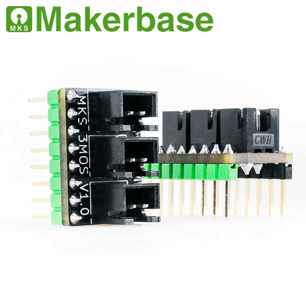 Makerbase MKS 3MOS Plug-in 3 fan genişletme modülü 3d yazıcı parçaları MKS Robin Nano V3/sgen l V2/Monsre8/gen l