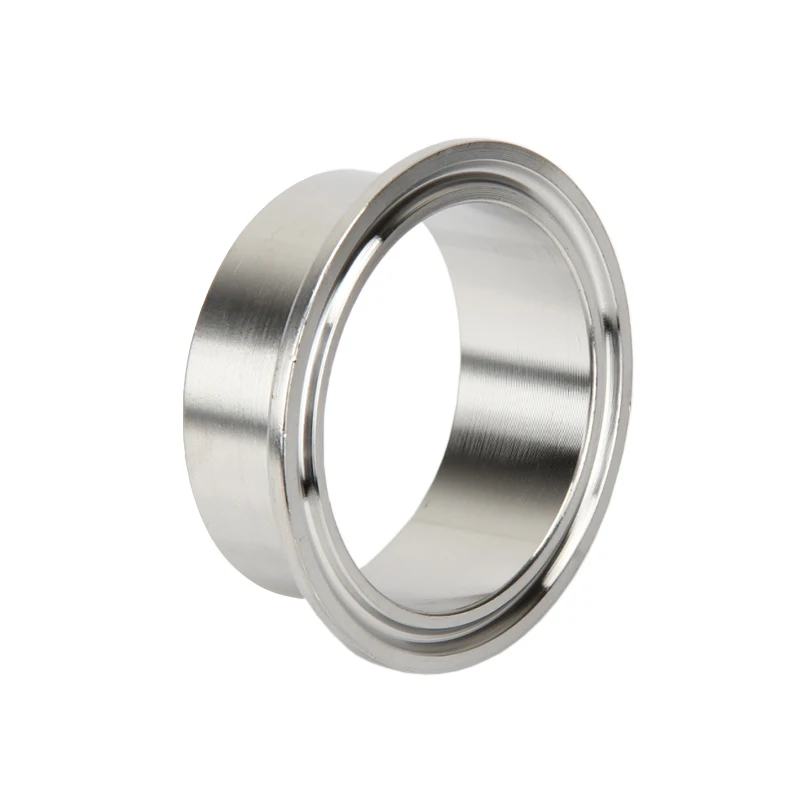 1pc304 Stainless Steel Sanitary Pipe 12.7mm 19mm 38mm 51mm 76mm 159mm OD  Weld Ferrule Tri clamp Type and Lengthened connection