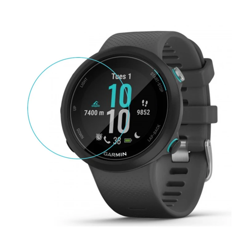 5 Buah Pelindung Film HD Tahan Ledakan Kaca Tempered untuk Garmin Swim2 Jam Tangan Pintar Berenang 2 Pelindung Layar Antigores