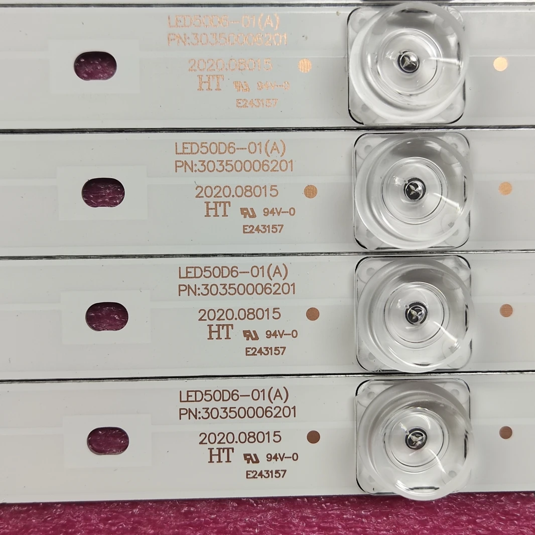 

Светодиодная лента для подсветки LE50A7100L светодиодный 50D6-ZC14-01(A) 495 30350006202 30350006201 V500HJ1-PE8, 12 шт., 6 светодиодов, 30350006205 мм
