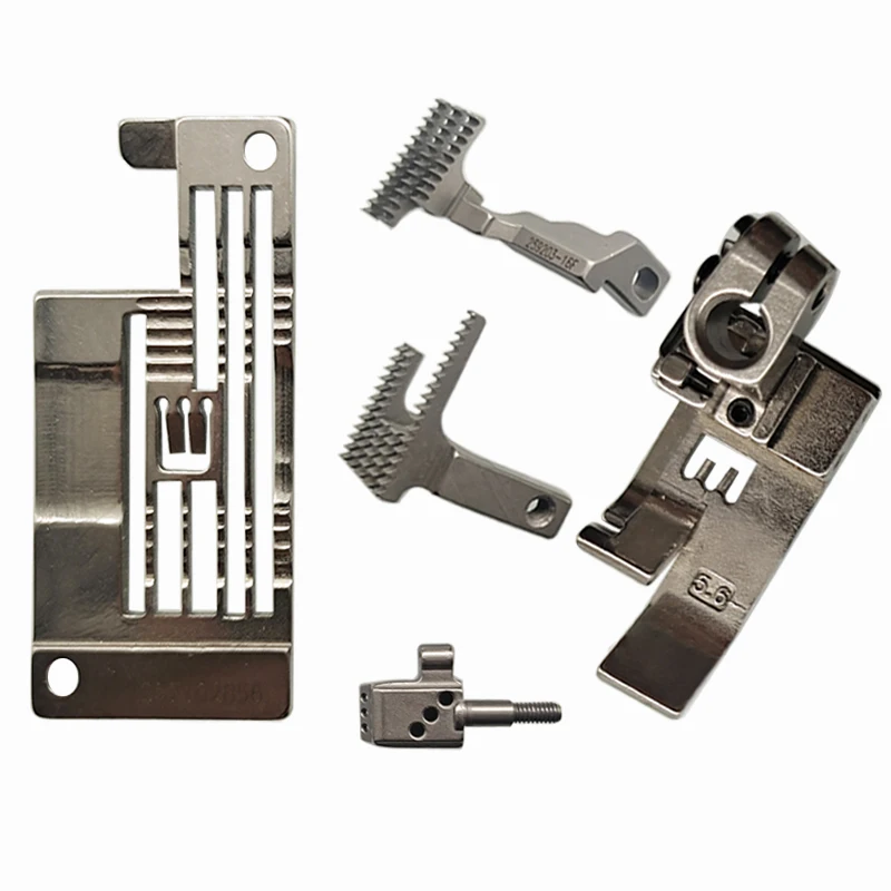 

Детали швейной машины 257102 B56 W664-35 BB Детали обратной машины Игольчатая пластина Набор манометров для подачи собак ДЛЯ PEGASUS