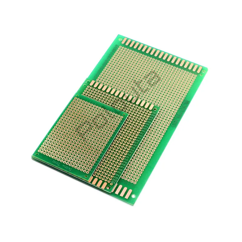 5*7*9*15 10*15 6*8*12 PCB Single-Sided Copper-Plated Green Oil Board Supper Capacitor Protection Board  Sockets Gold