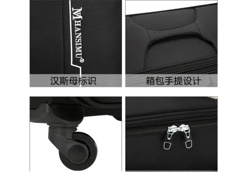 24 Inch Travel Luggage Suitcase Spinner suitcases Men 28 inch Rolling luggage bags On Wheels Travel Wheeled baggage trolley bags