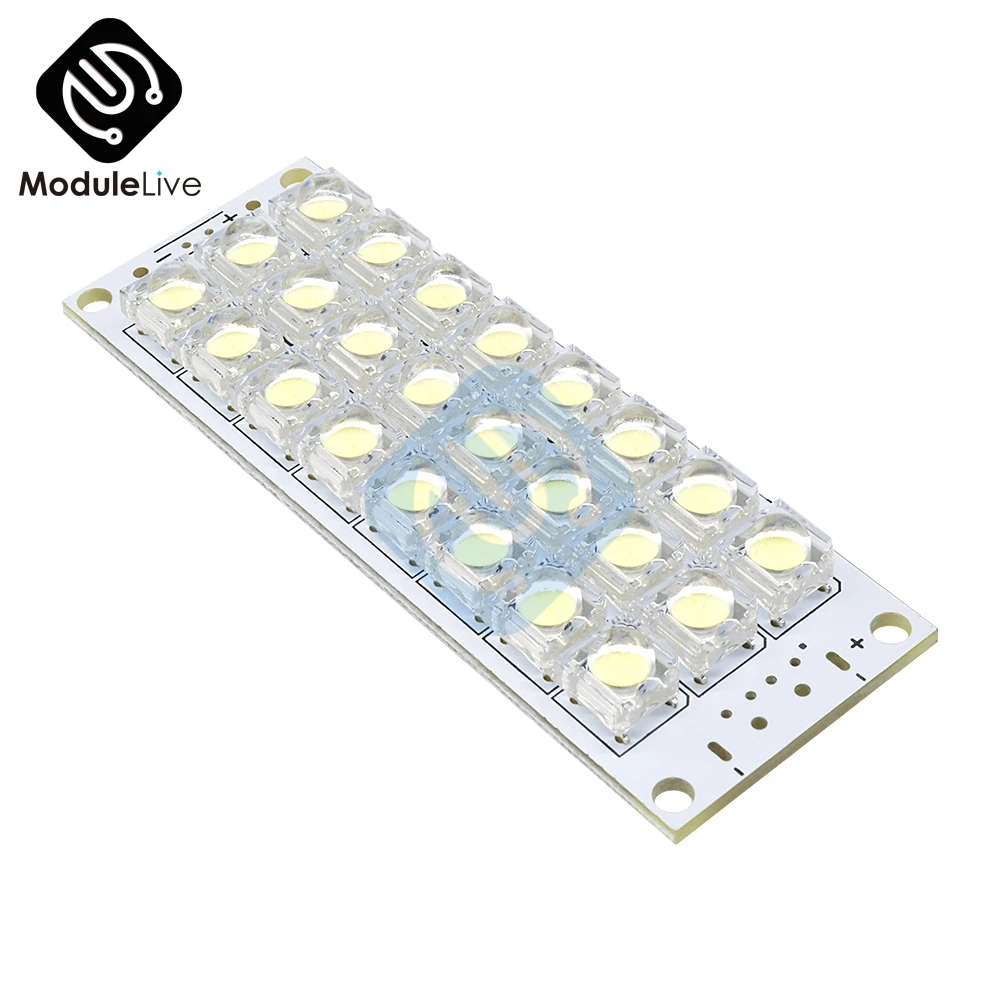 DC 5V 24-LED Super Bright White Piranha LED board Night LED Lights Lamp Module For LED Strip Tools