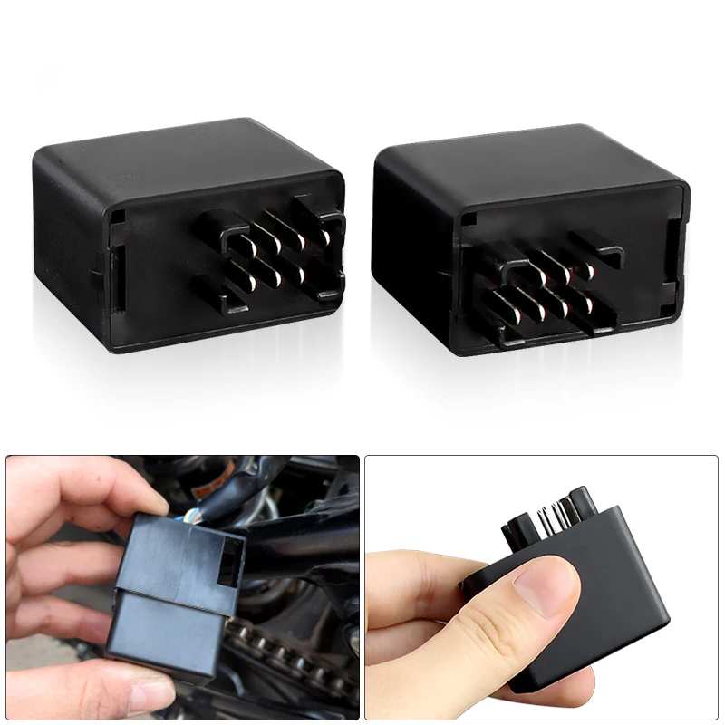 1PC 7 Pin Signal Flasher Relay for LED indicators For Suzuki GSXR 600 SV 650 GSX 650F Motorcycle Accessories