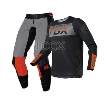 High quality 2021 Troy Fox Team Motocross motorcycle kits Mountain Bike Offroad Jersey pants 180/360 gear set