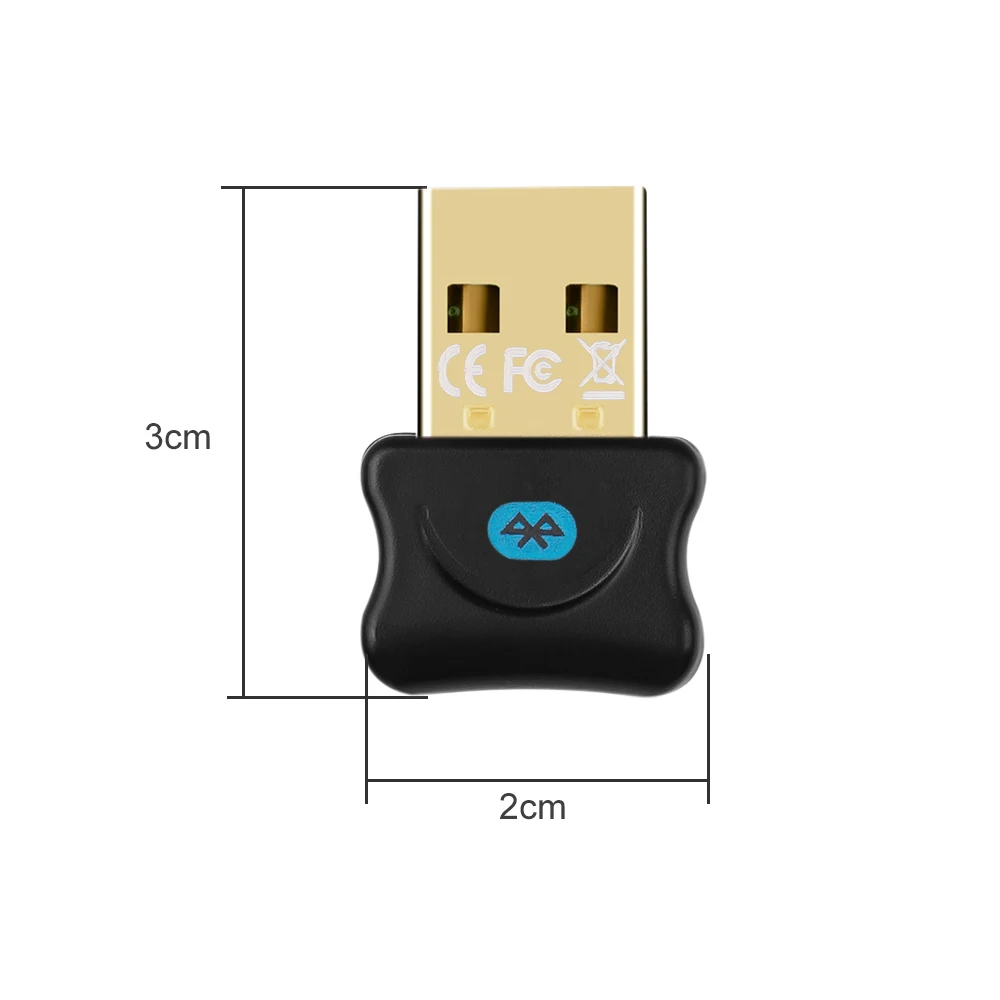 USB Bluetooth5.0 Adapter Transmitter Bluetooth Receiver Audio Bluetooth Dongle Wireless USB Adapter for Computer PC Laptop