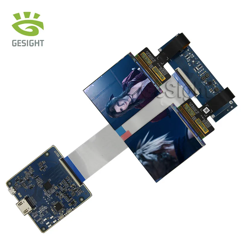 

2.95 inch VR OLED Display 1080*1200 Dual/Single MIPI to HD-MI Board RM67295