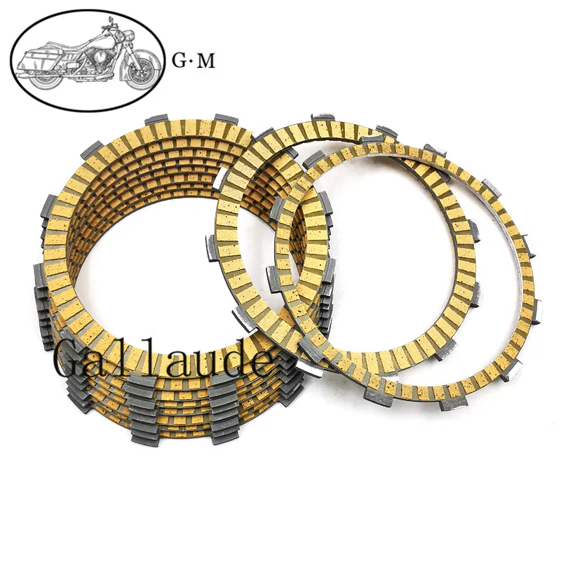 

Motorcycle Clutch Plates Friction Disc Kit For Suzuki GSX1300R Hayabusa DL1000 V-Strom SV1000 SV1000S GSX1300BK B-King