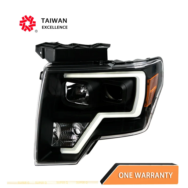 Auto lamp,headlights for 2009-2014 F150 PICKUP,  LED light suitable for low edition,with daytime running light