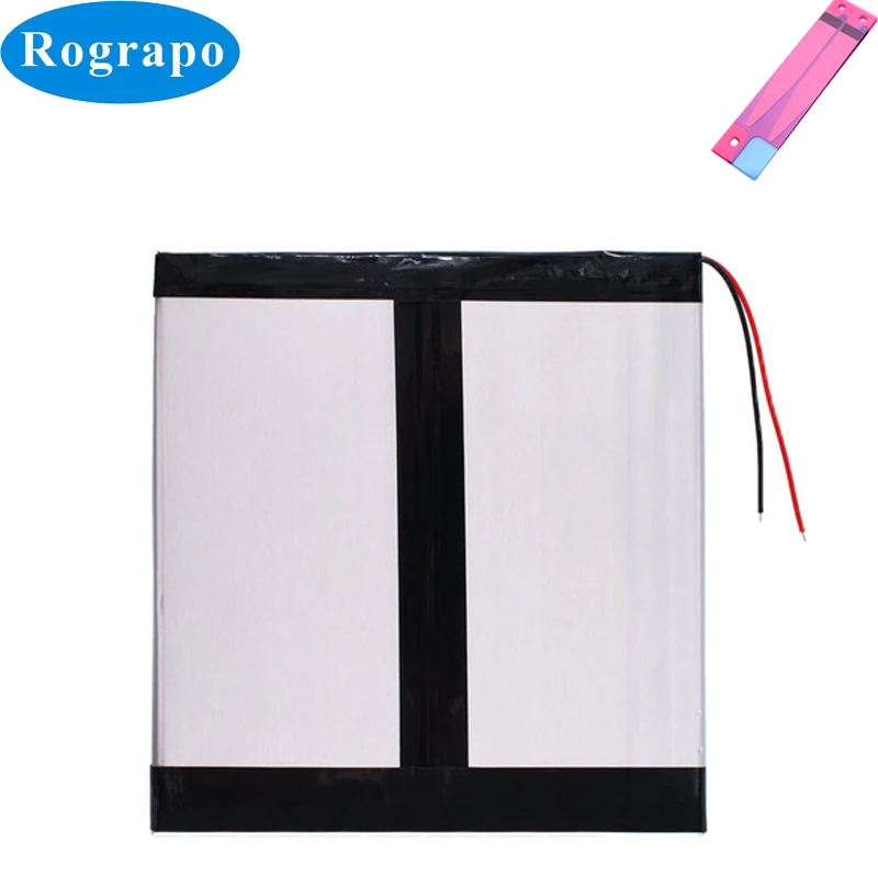 New 3.7V 8000mAh Tablet PC Battery For Digma iDsD10 3G 2 Wires Lines