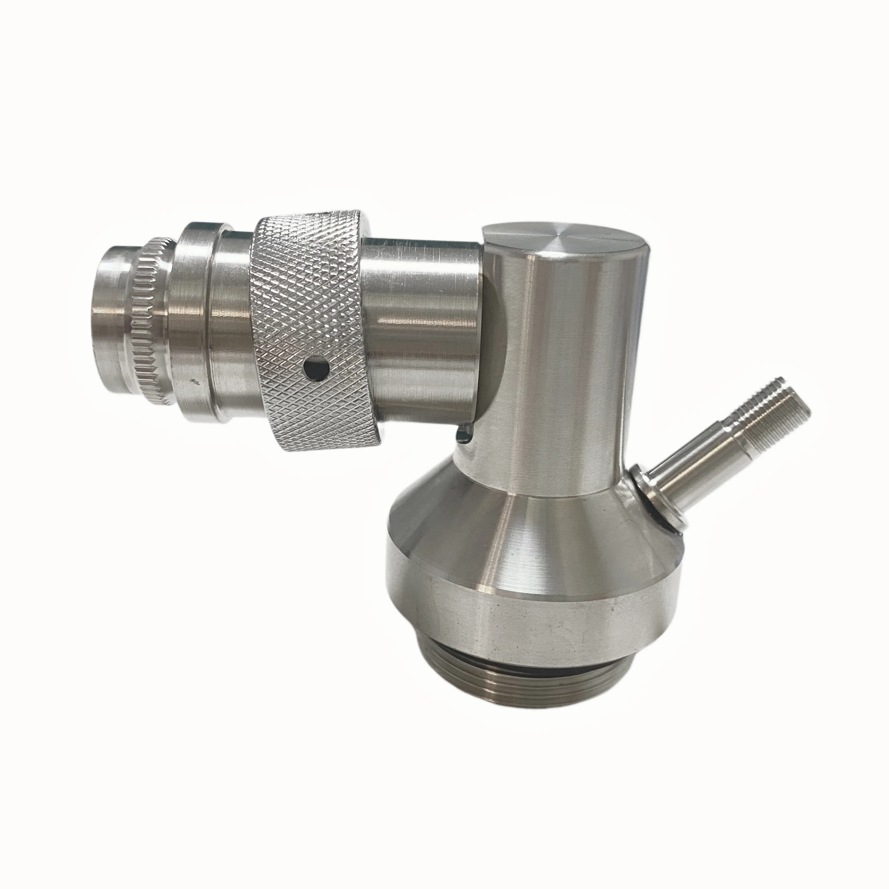 Stainless Steel Mini Keg Tap Dispenser with premium CO2 Injector & US/Forward Sealing Faucet for 2/3.6/4/5/10L Beer Keg growle