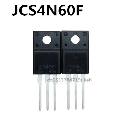 Asli 5Pcs/JCS4N60F TO-220F 600V 4A