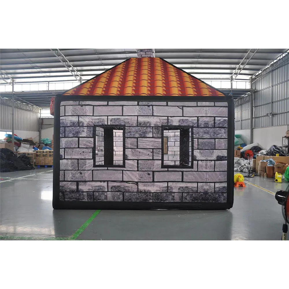 Custom Inflatable Durable Drinking Tent Pub Bar Beer House Shape Air Oxford Fabric Irish Pub Canopy For Party Outdoor Event